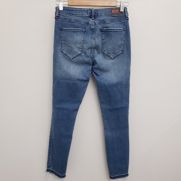 Abercrombie & Fitch Harper Low Rise Curve Love Ankle Jeans Women's Sz 27 (4) - Picture 2 of 7